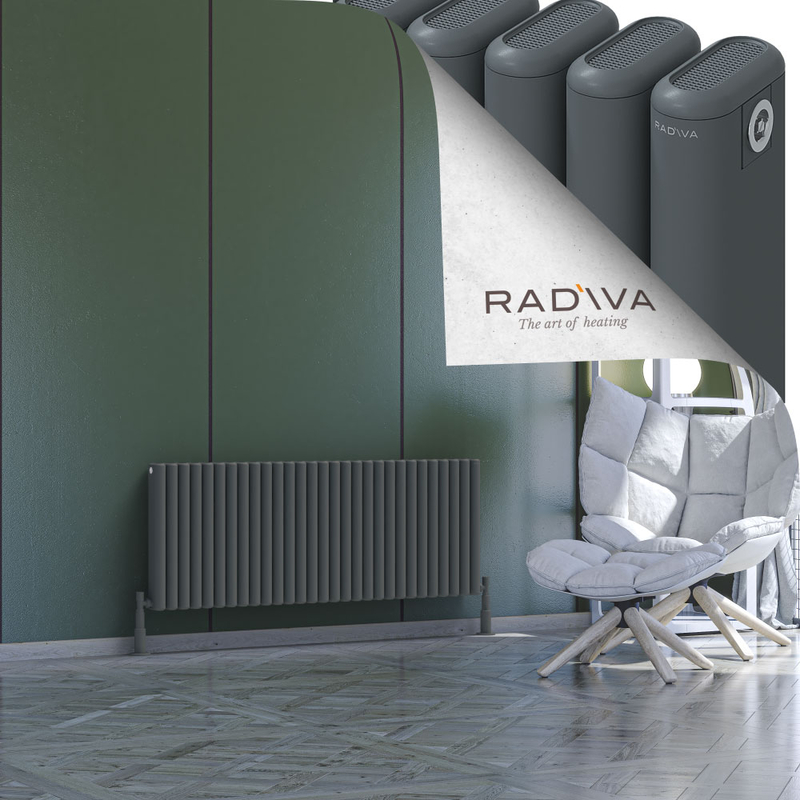 Kotto Radiateur En Aluminium 500x1301 Anthracite 