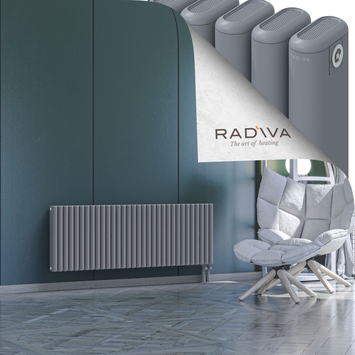 Kotto Radiateur En Aluminium 500x1436 Gris Bas à droite 50mm
