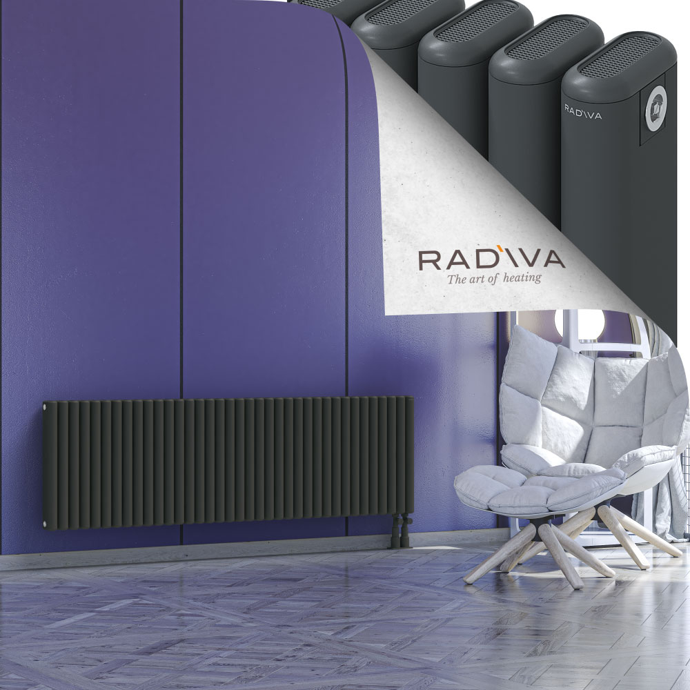 Kotto Radiateur En Aluminium 500x1661 Anthracite Foncé - 4