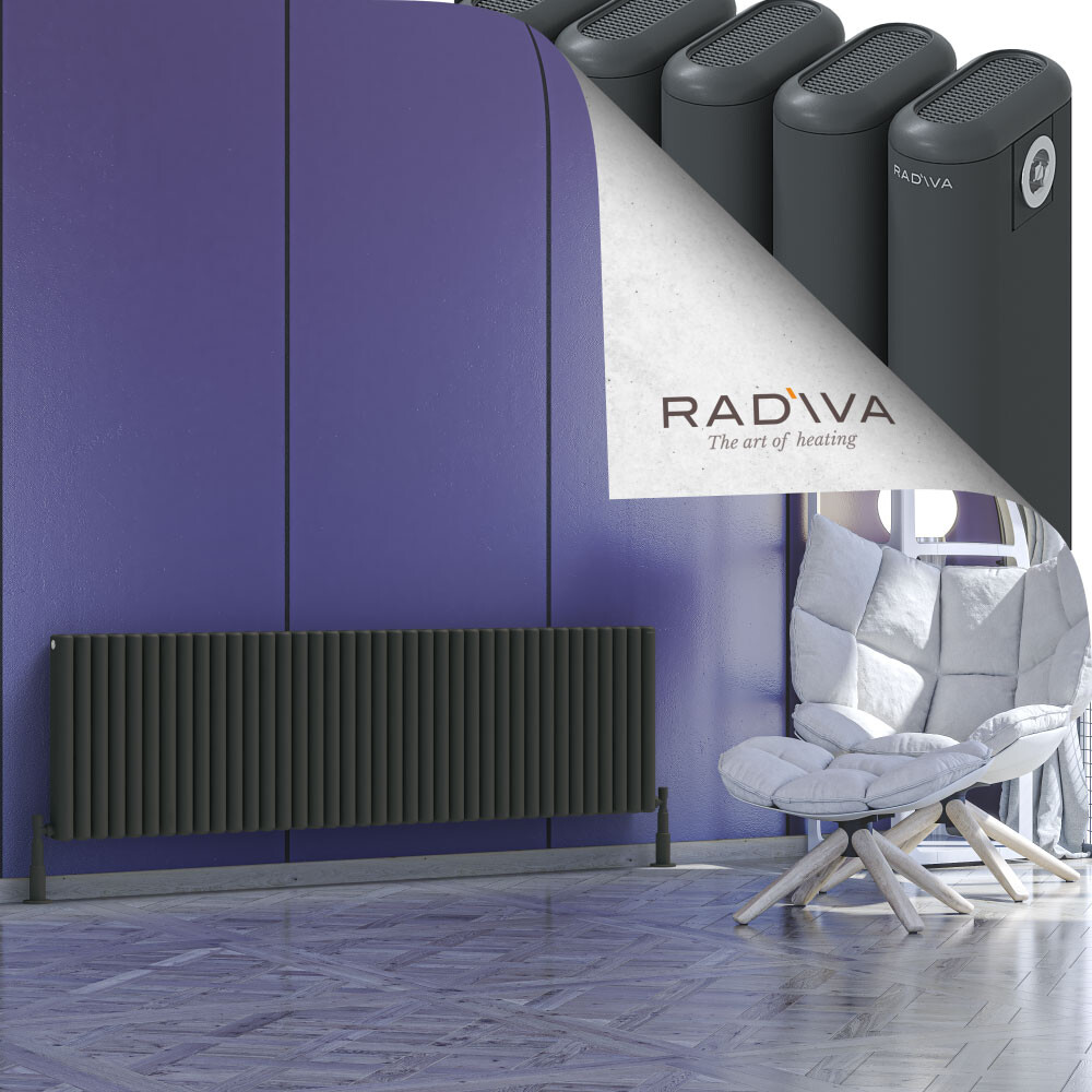 Kotto Radiateur En Aluminium 500x1706 Anthracite Foncé - 1