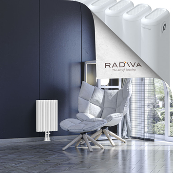 Kotto Radiateur En Aluminium 500x356 Blanc Bas Milieu 50mm