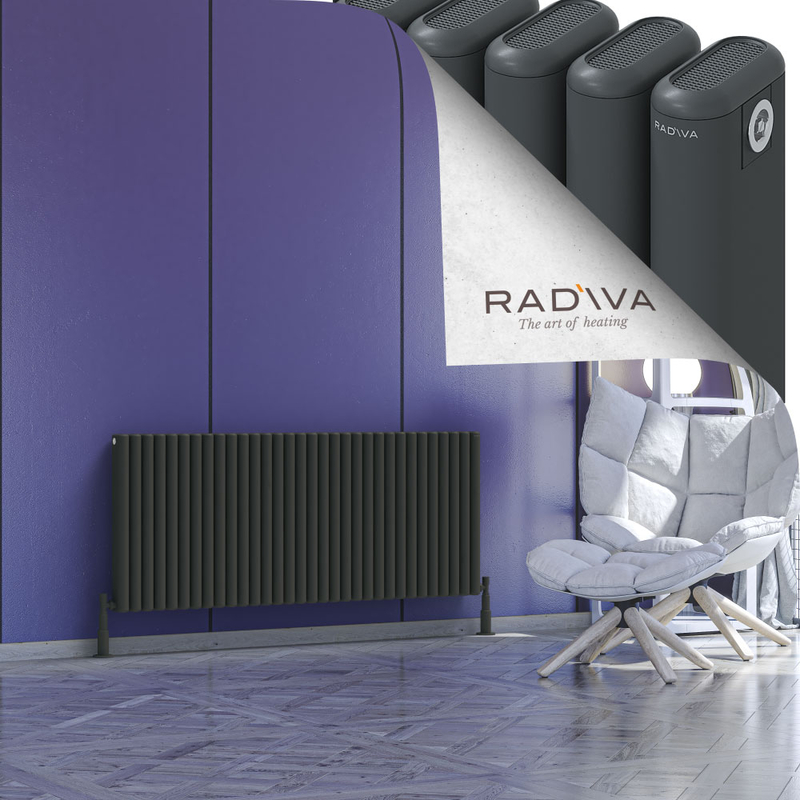 Kotto Radiateur En Aluminium 600x1436 Anthracite Foncé 