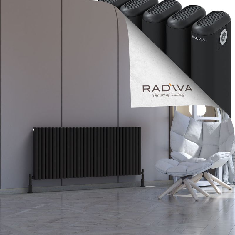 Kotto Radiateur En Aluminium 600x1436 Noir 
