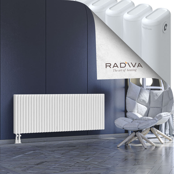 Kotto Radiateur En Aluminium 600x1616 Blanc Bas à gauche 50mm