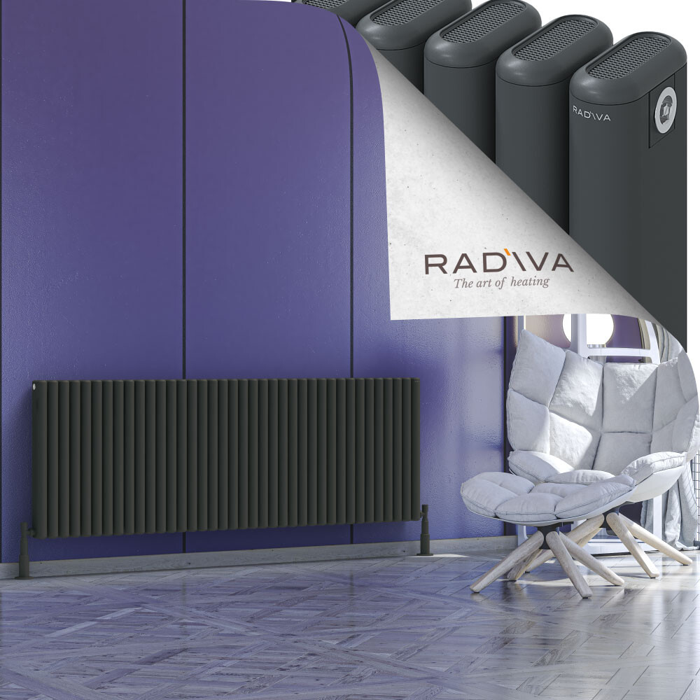 Kotto Radiateur En Aluminium 600x1706 Anthracite Foncé - 1