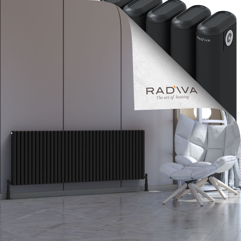 Kotto Radiateur En Aluminium 600x1706 Noir 