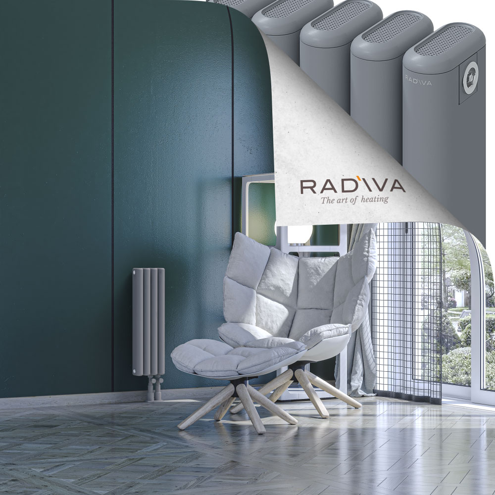 Kotto Radiateur En Aluminium 600x176 Gris - 4