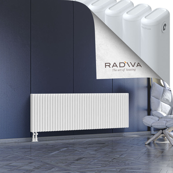 Kotto Radiateur En Aluminium 600x1841 Blanc Bas à gauche 50mm