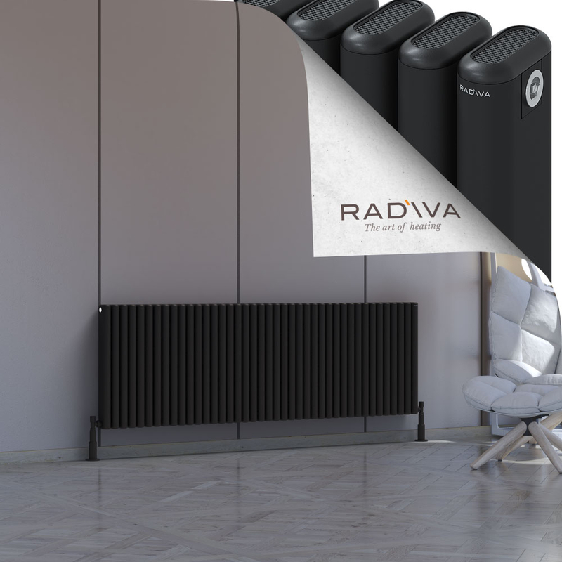 Kotto Radiateur En Aluminium 600x1841 Noir 
