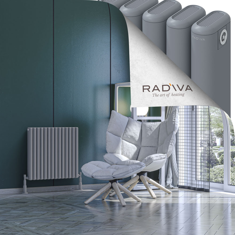 Kotto Radiateur En Aluminium 600x626 Gris 