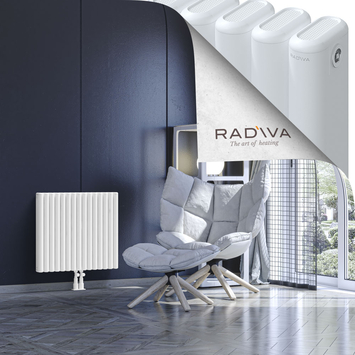 Kotto Radiateur En Aluminium 600x671 Blanc Bas Milieu 50mm