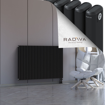 Kotto Radiateur En Aluminium 900x1346 Noir Bas à droite 50mm