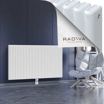 Kotto Radiateur En Aluminium 900x1616 Blanc Bas Milieu 50mm