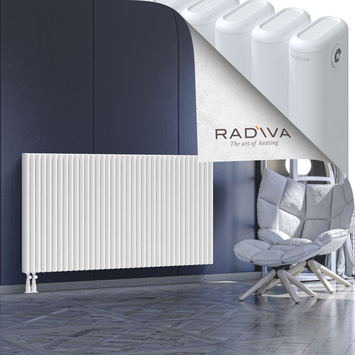 Kotto Radiateur En Aluminium 900x1661 Blanc Bas à gauche 50mm