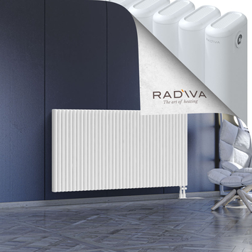 Kotto Radiateur En Aluminium 900x1751 Blanc Bas à droite 50mm