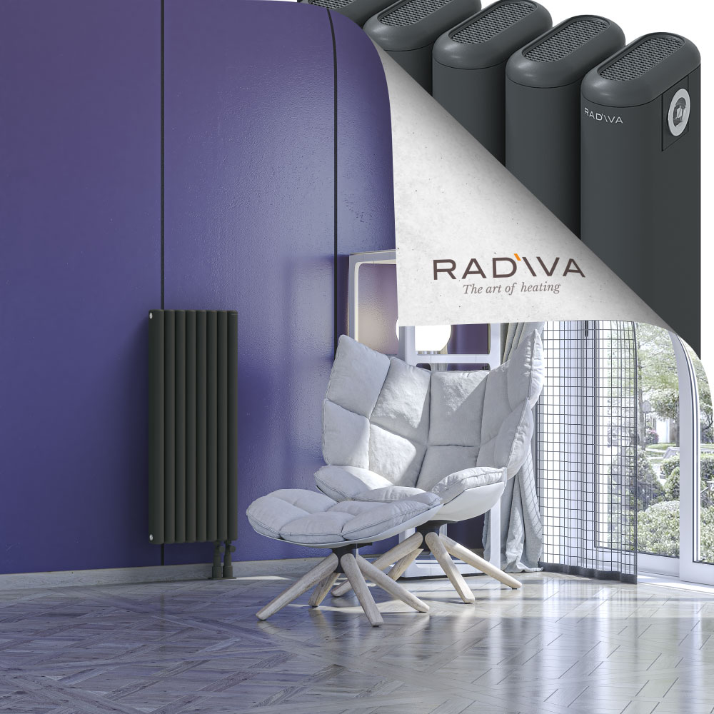 Kotto Radiateur En Aluminium 900x356 Anthracite Foncé - 4