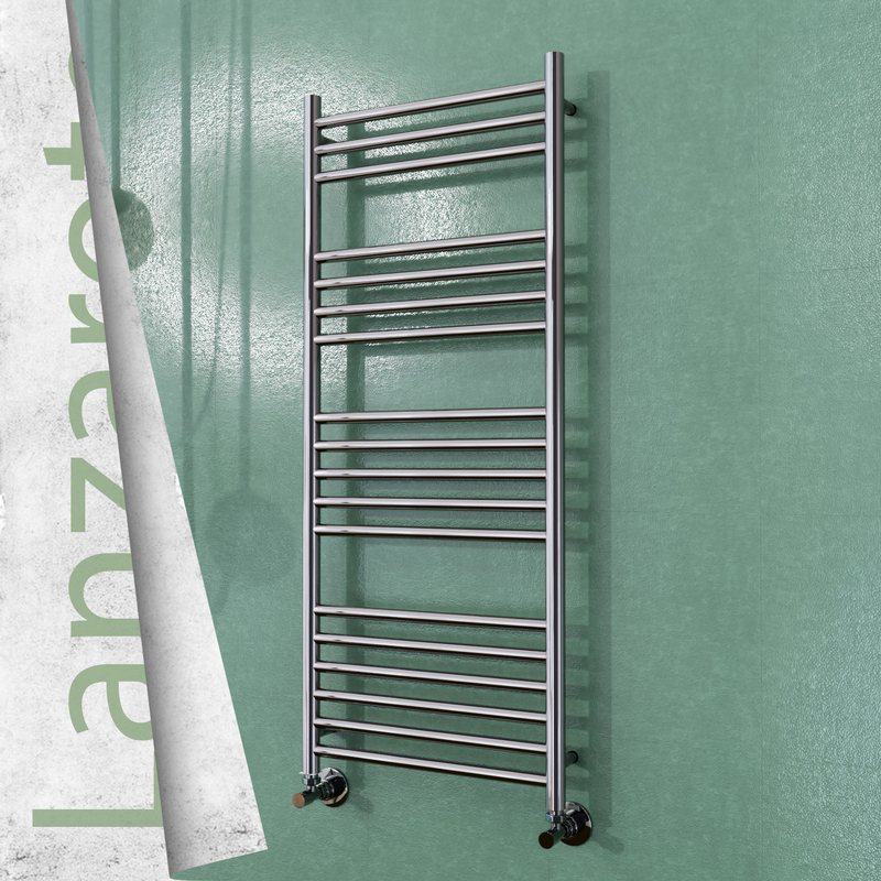 Lanzarote Sèche-serviettes en Inox 500x1200 Poli Miroir