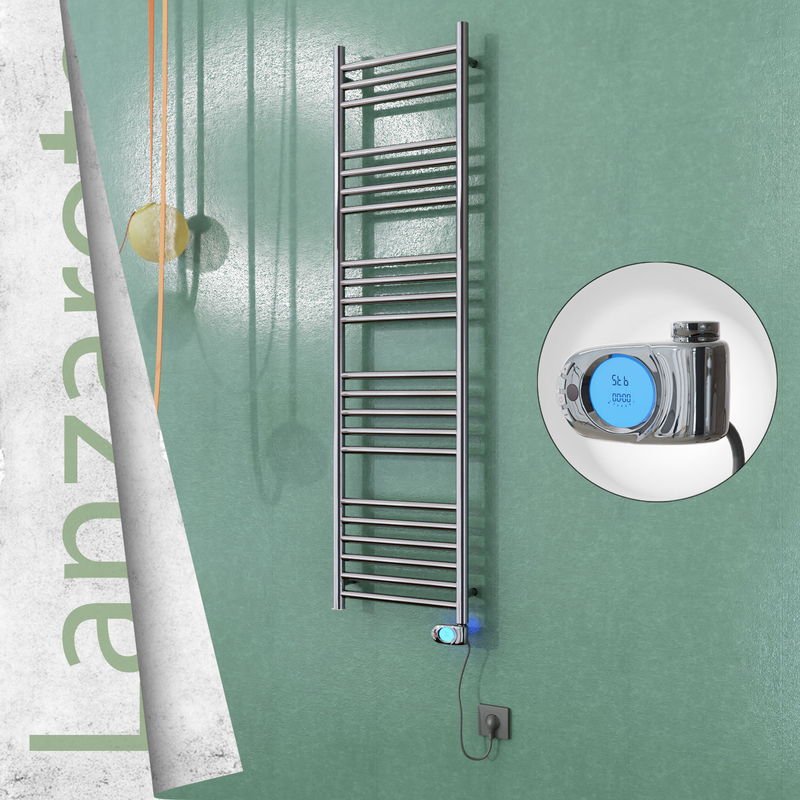 Lanzarote Sèche Serviettes Electrique 400x1500 Finition de polissage (Thermostat Musa) 300 W 