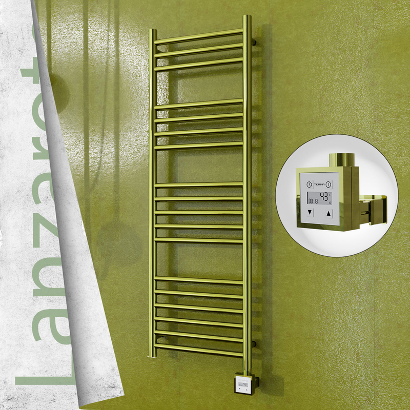Lanzarote Electric Towel Warmer 400x1200  Gold Ktx3 200 W 
