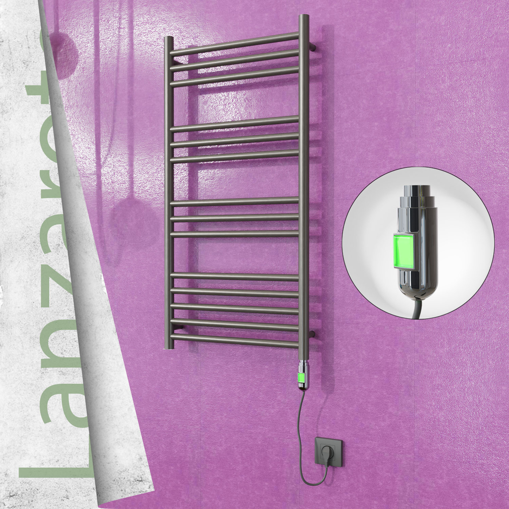 Lanzarote Electric Towel Warmer 500x1000 Satine Finish (On/Off) 200 W - 1