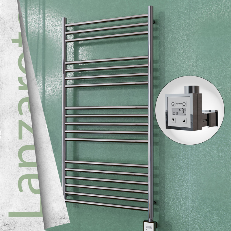Lanzarote Electric Towel Warmer 600x1200  Polished Finish Ktx3 300 W 