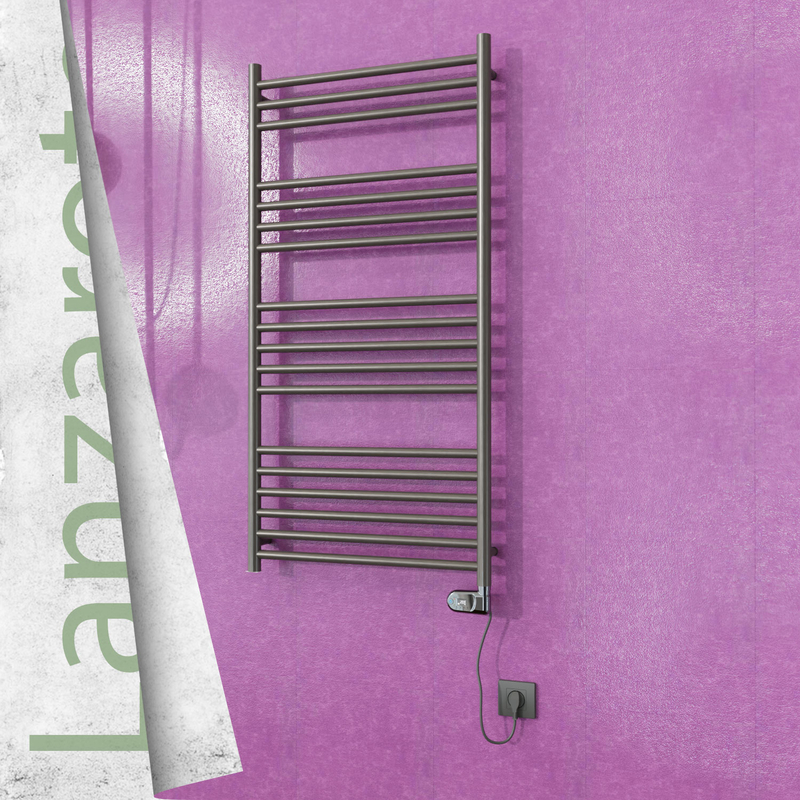 Lanzarote Electric Towel Warmer 600x1200 Satine Finish (Thesis Thermostat) 300 W 