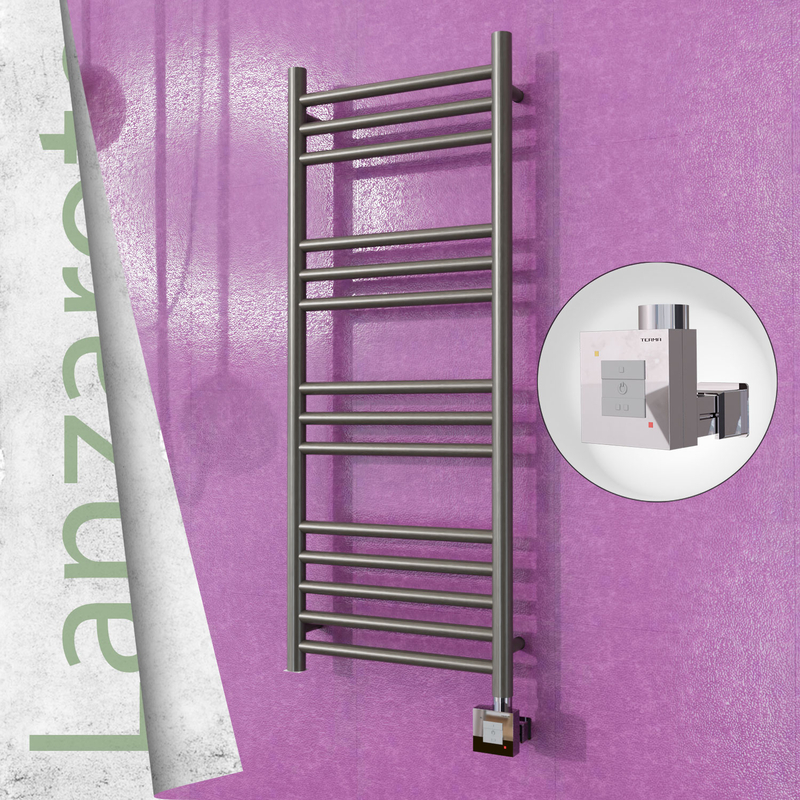 Lanzarote Electric Towel Warmer 400x1000 Satine Finish Ktx1 200 W