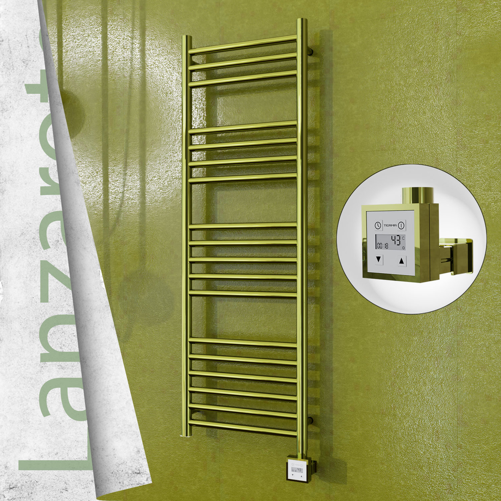 Lanzarote Elektrikli Havlupan 400x1200 Altın (KTX3 Termostat) 300W - 1