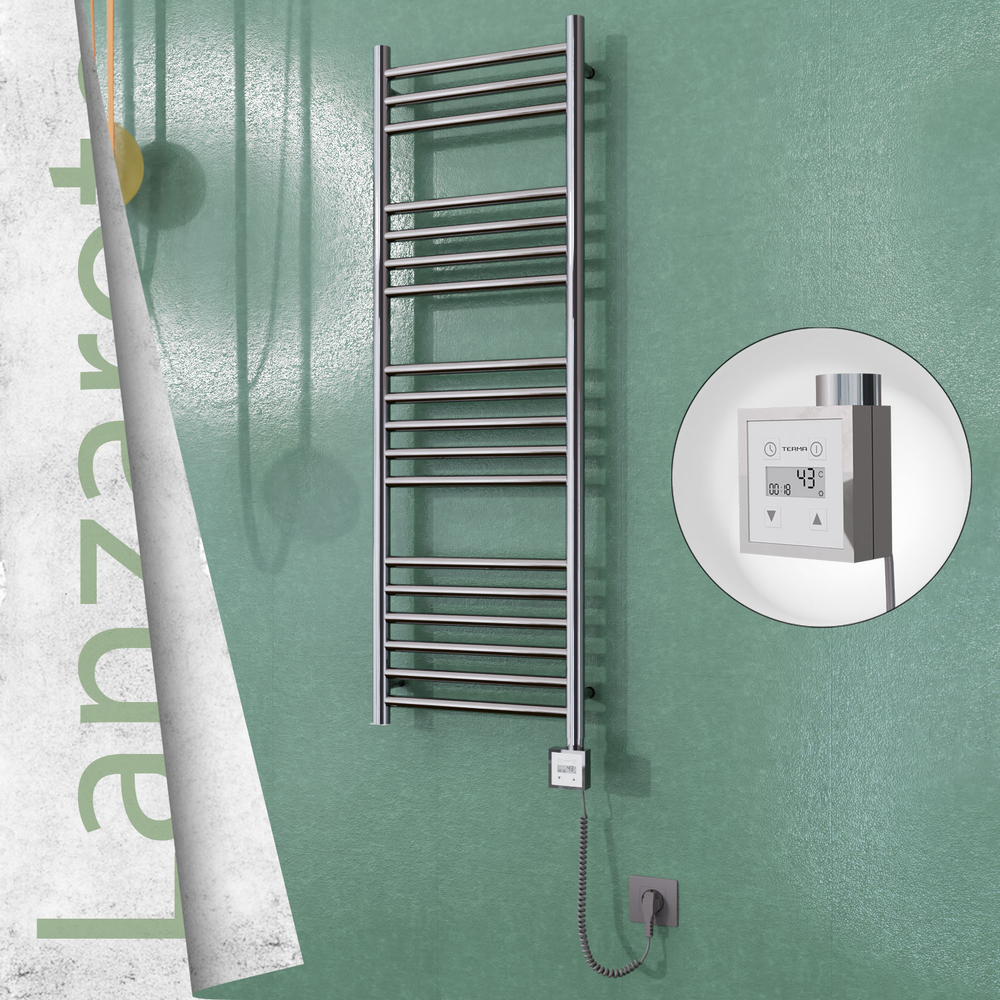 Lanzarote Elektrikli Havlupan 400x1200 Ayna Polisaj (KTX3 Termostat) 300W Spiral Kablolu - 1