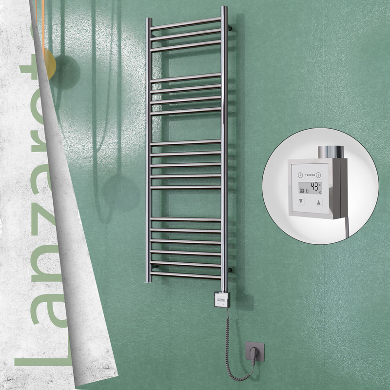 Lanzarote Elektrikli Havlupan 400x1200 Ayna Polisaj (KTX3 Termostat) 300W Spiral Kablolu