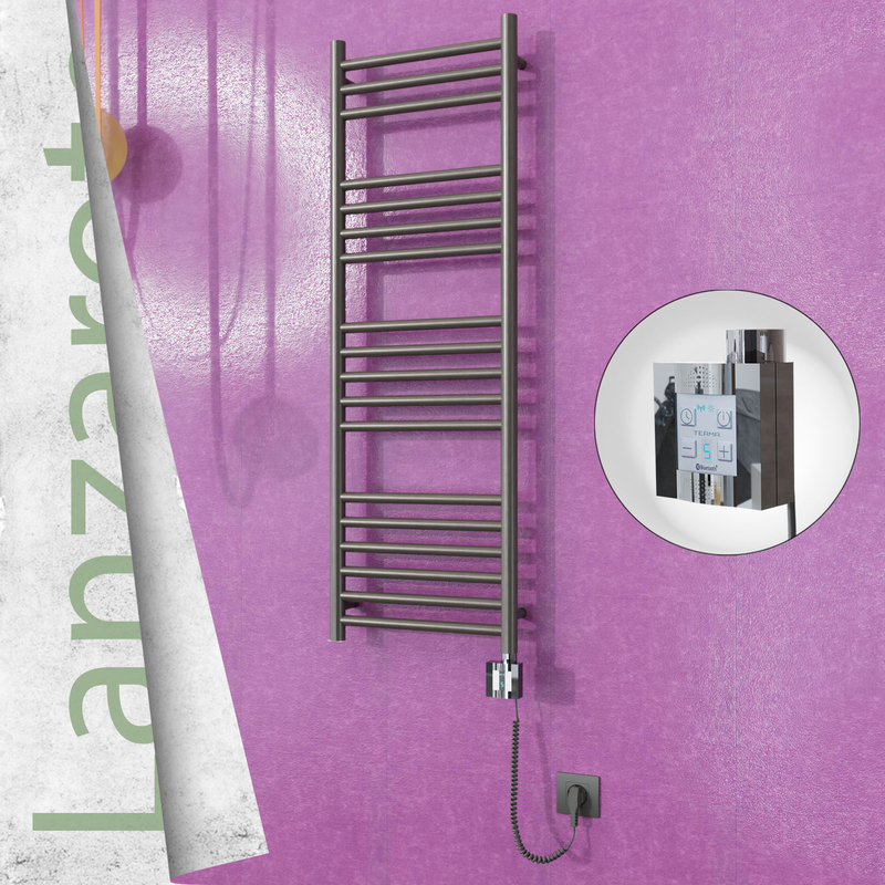 Lanzarote Elektrikli Havlupan 400x1200 Satine Polisaj (KTX4 Termostat) 300W Spiral Kablolu 