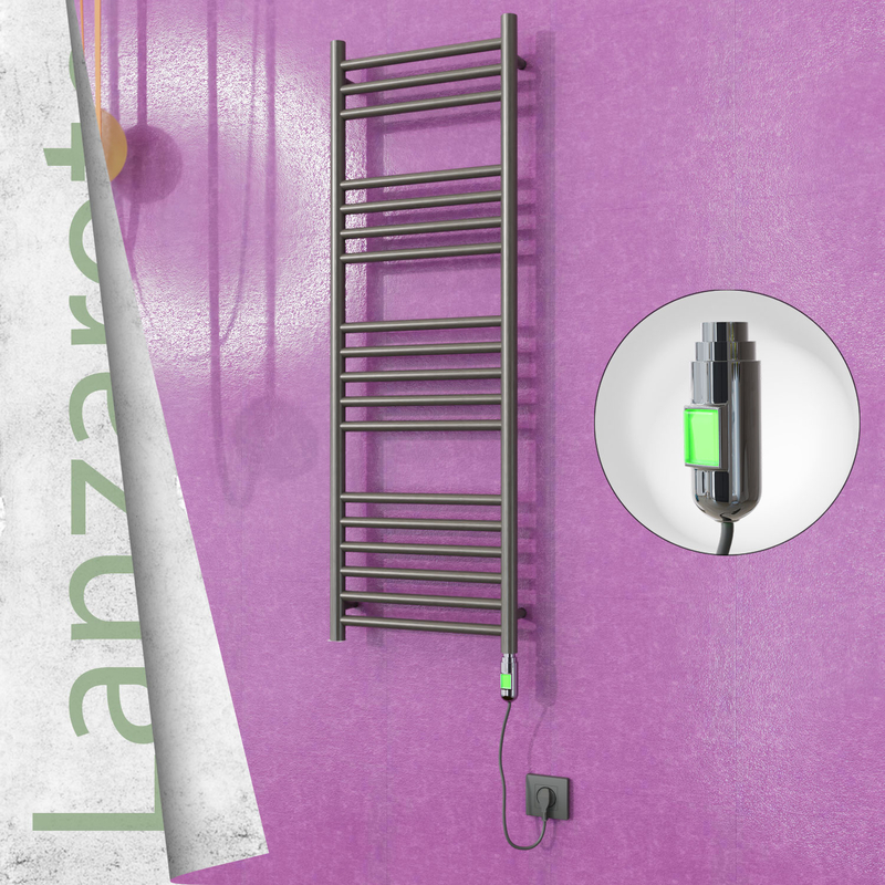 Lanzarote Elektrikli Havlupan 400x1200 Satine Polisaj (On/Off Düğmeli) 300W