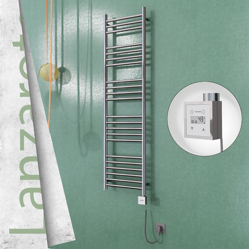 Lanzarote Elektrikli Havlupan 400x1500 Ayna Polisaj (KTX3 Termostat) 300W Spiral Kablolu 