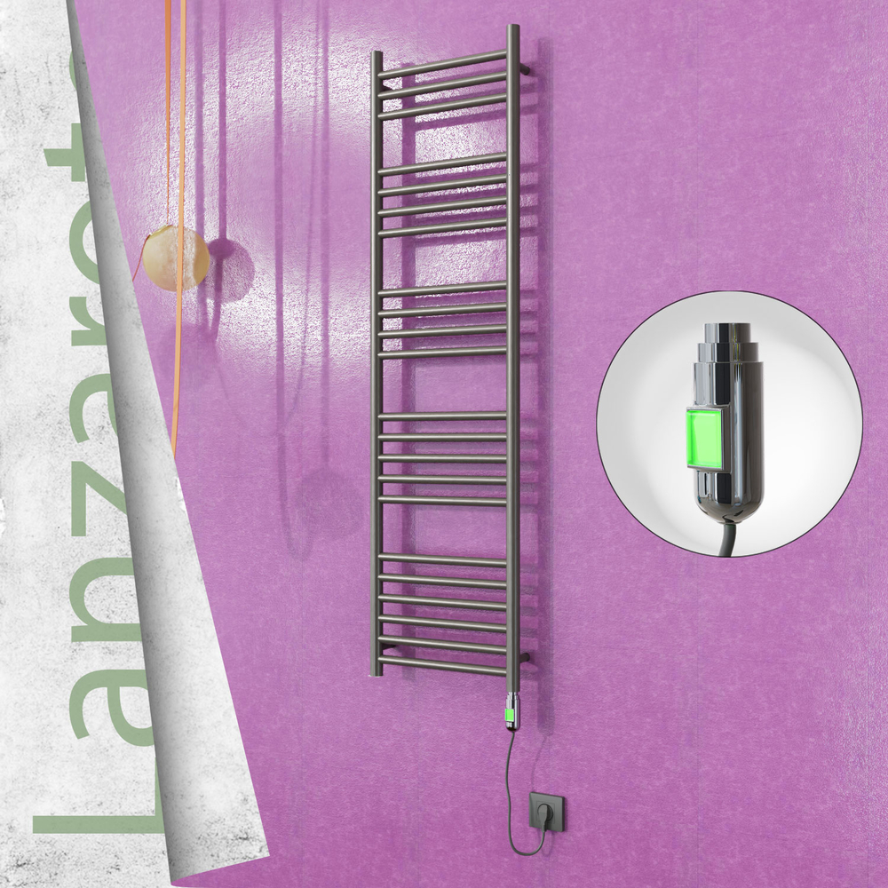 Lanzarote Elektrikli Havlupan 400x1500 Satine Polisaj (On/Off Düğmeli) 300 W - 1