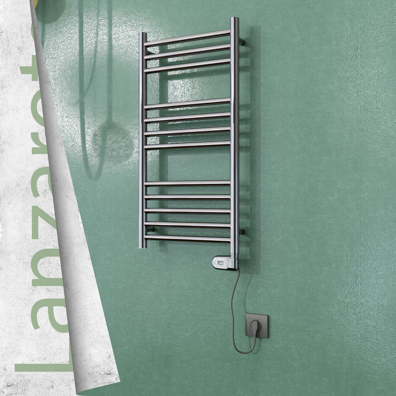 Lanzarote Elektrikli Havlupan 400x800 Ayna Polisaj (Thesis Termostat) 200W 