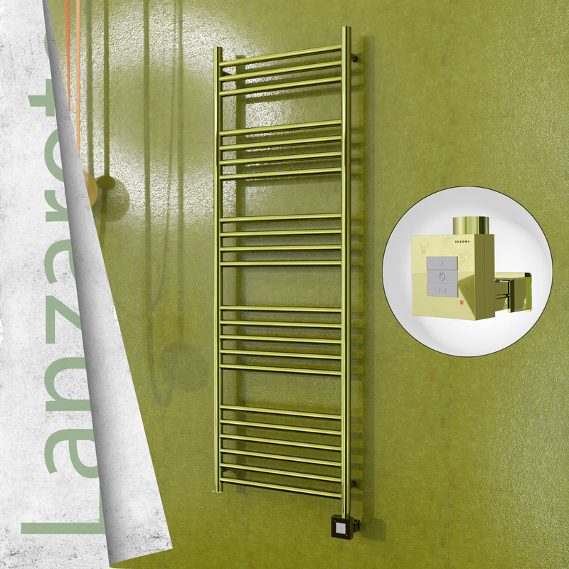 Lanzarote Electric Towel Warmer 500x1500 Gold Ktx1 300 W