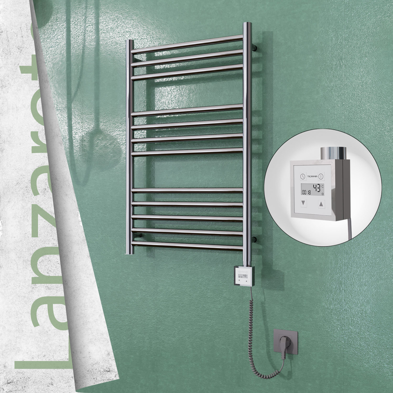 Lanzarote Elektrikli Havlupan 500x800 Ayna Polisaj (KTX3 Termostat) 200W Spiral Kablolu