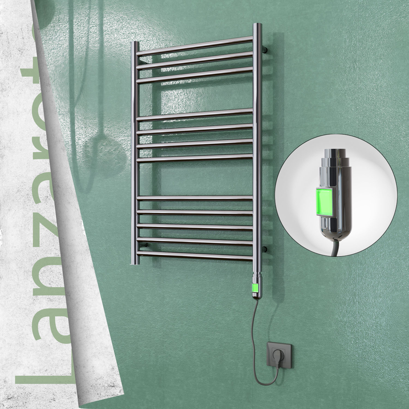 Lanzarote Elektrikli Havlupan 500x800 Ayna Polisaj (On/Off Düğmeli) 200W 