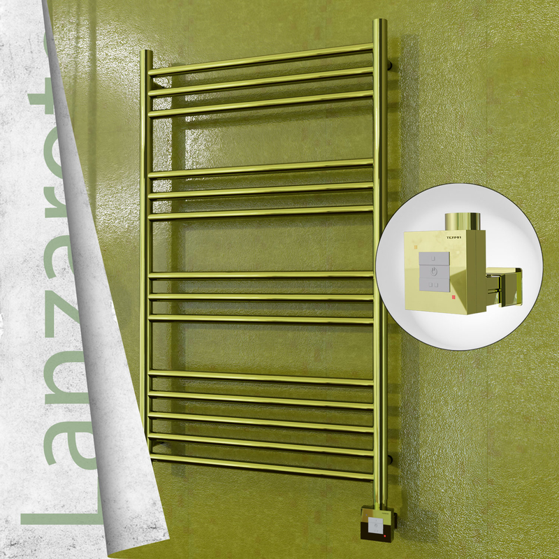 Lanzarote Elektrikli Havlupan 600x1000 Altın (KTX1 Termostat) 300W