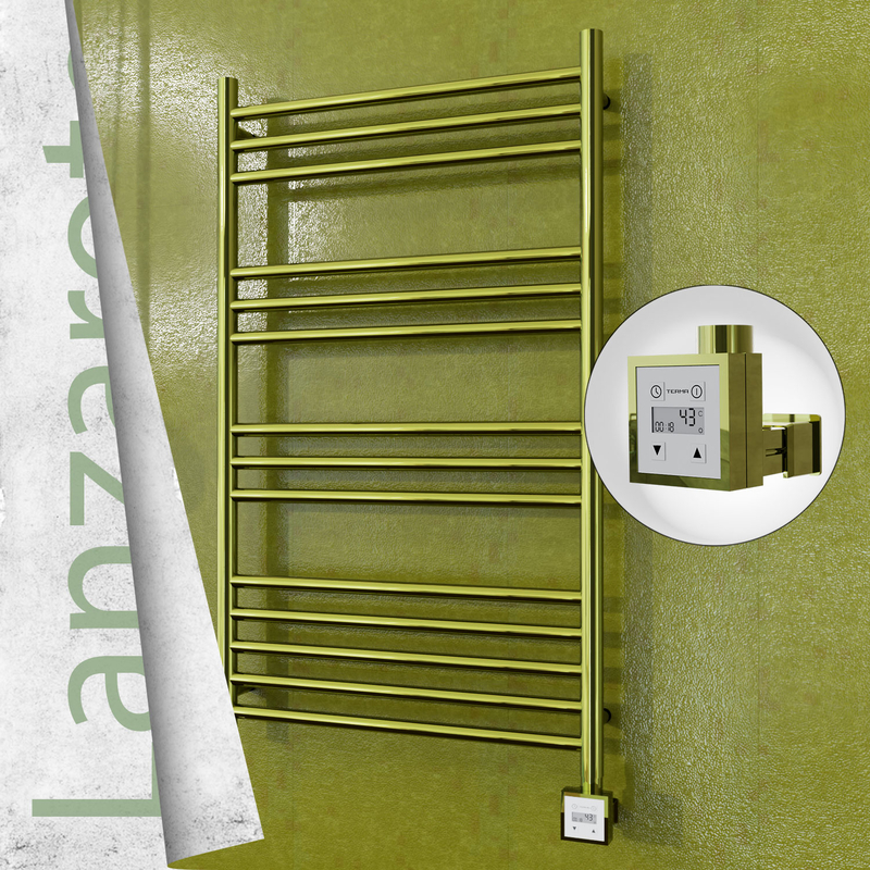 Lanzarote Elektrikli Havlupan 600x1000 Altın (KTX3 Termostat) 300W 