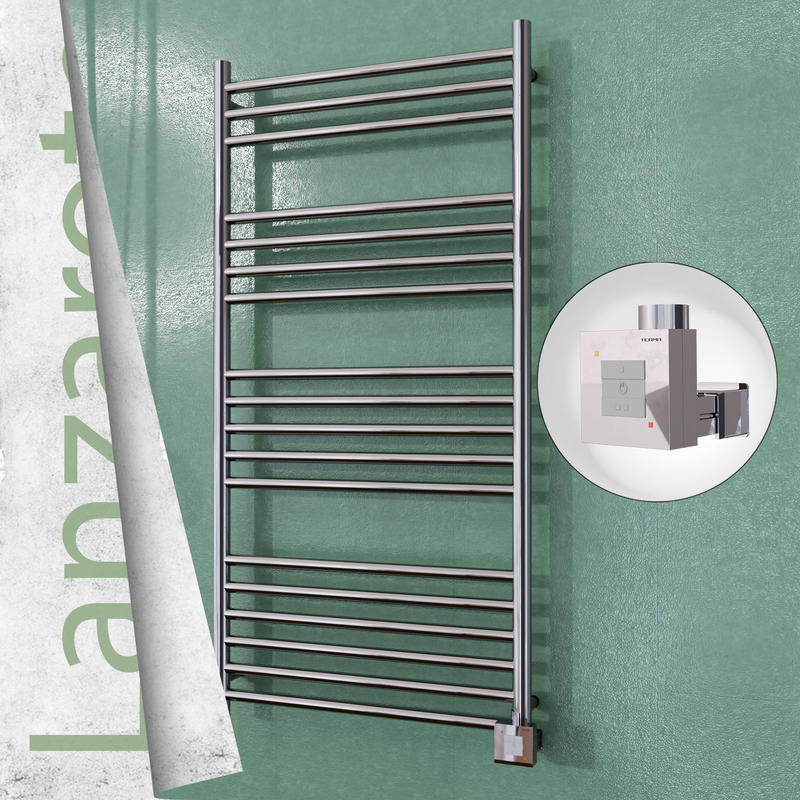 Lanzarote Electric Towel Warmer 600x1200 Mirror Finish Ktx1 300 W