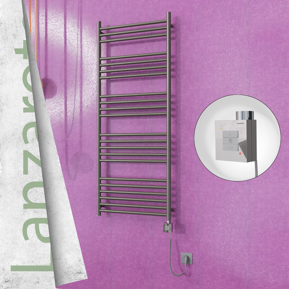 Lanzarote Elektrikli Havlupan 600x1500 Satine Polisaj (KTX1 Termostat) 600W Spiral Kablolu - 1