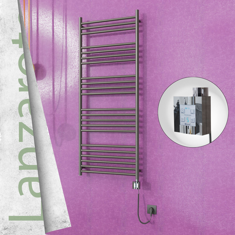 Lanzarote Elektrikli Havlupan 600x1500 Satine Polisaj (KTX4 Termostat) 600W Spiral Kablolu 