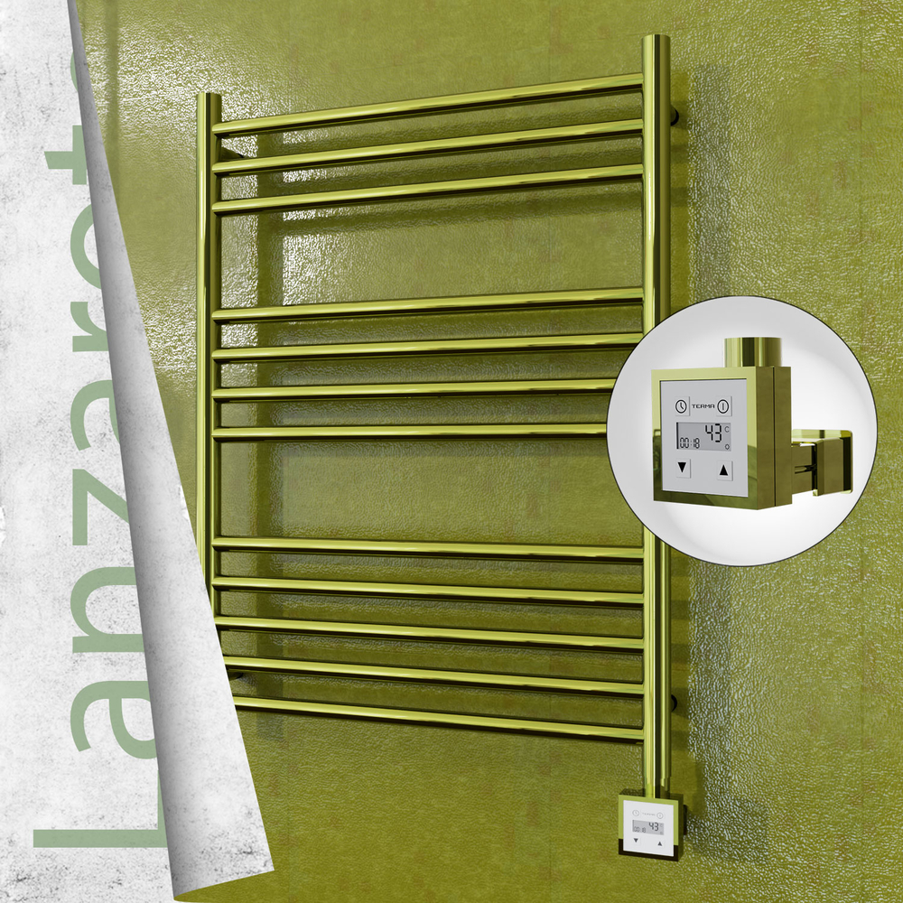 Lanzarote Elektrikli Havlupan 600x800 Altın (KTX3 Termostat) 200W - 1