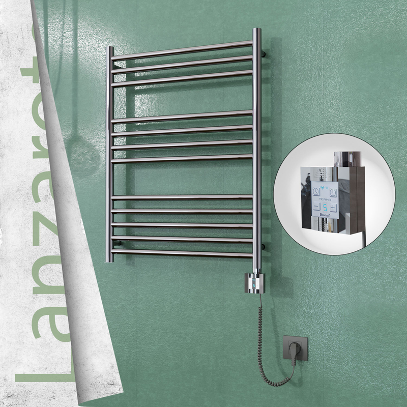 Lanzarote Elektrikli Havlupan 600x800 Ayna Polisaj (KTX4 Termostat) 200W Spiral Kablolu 