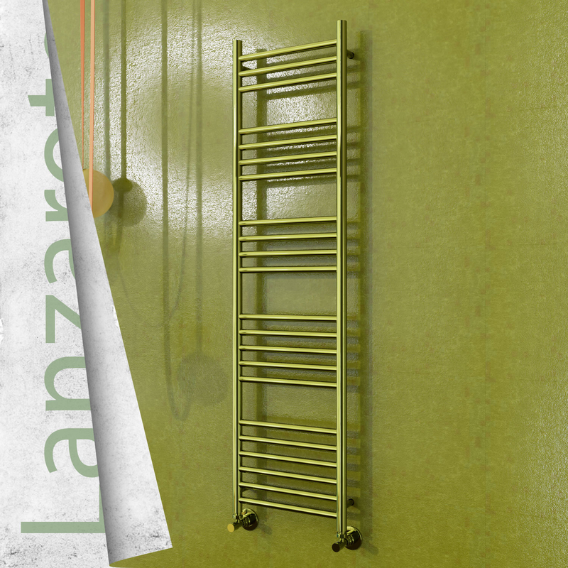Lanzarote Sèche-serviettes en Inox 400x1500 Doré