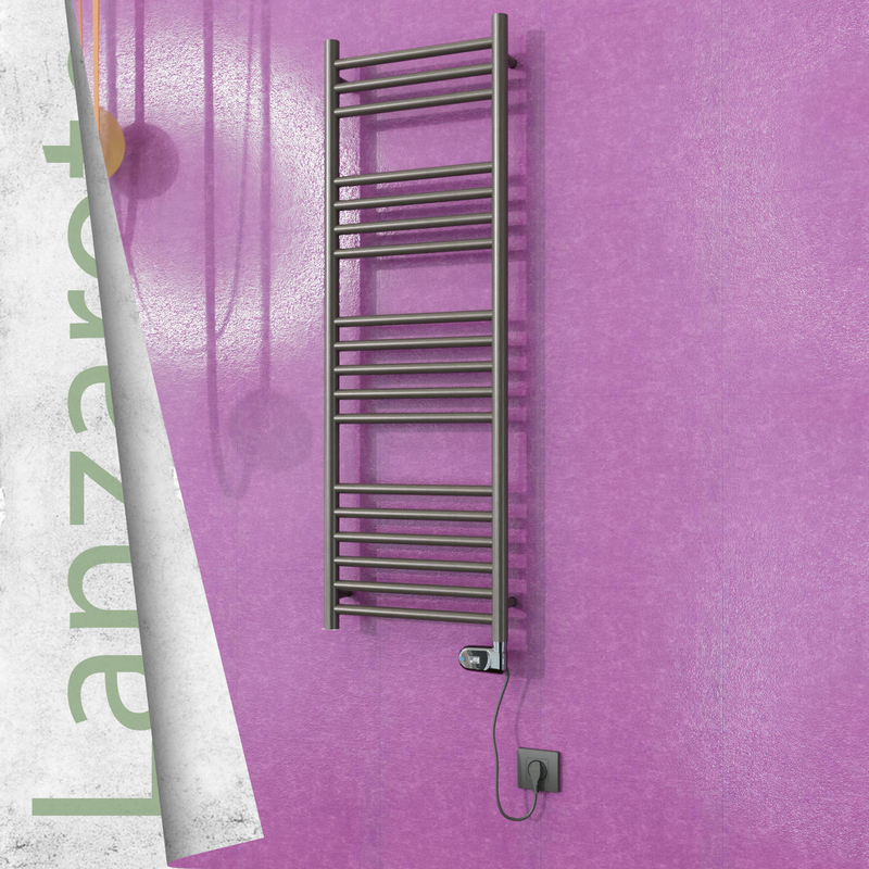 Lanzarote Sèche Serviettes Electrique 400x1200 Finition peinture satiné (Thermostat Thesis) 300 Watt 