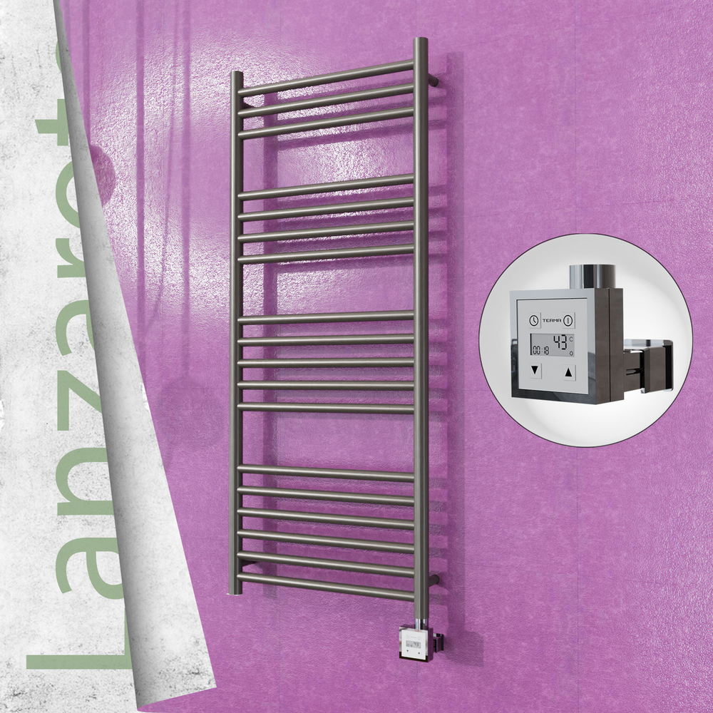 Lanzarote Sèche Serviettes Electrique 500x1200 Finition peinture satiné Ktx3 300 W - 1