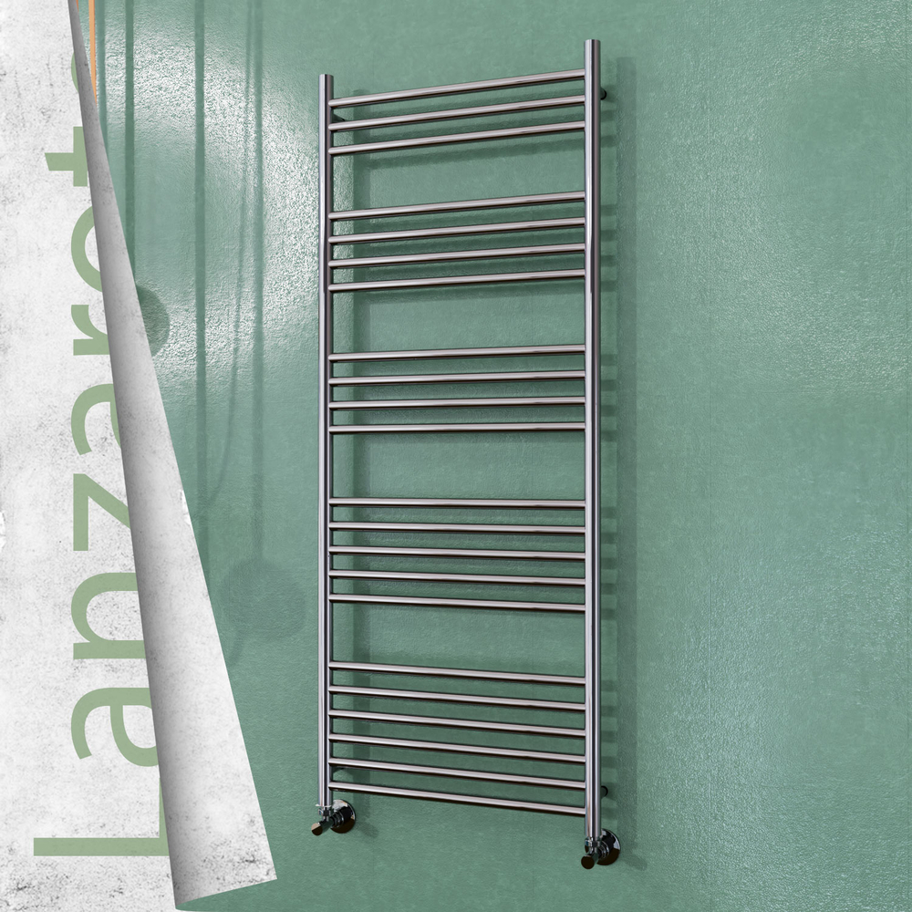 Lanzarote Stainless Steel Towel Rail 600x1500 Mirror Polished - 1