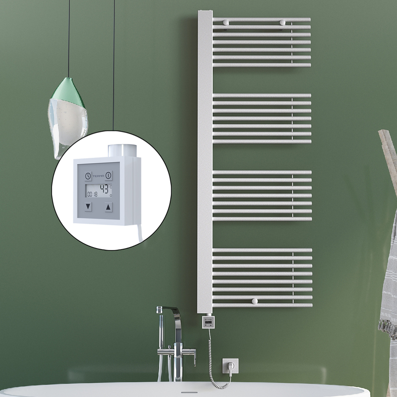 Male Electric Towel Warmer 600x1600 White Ktx3 1000 W
